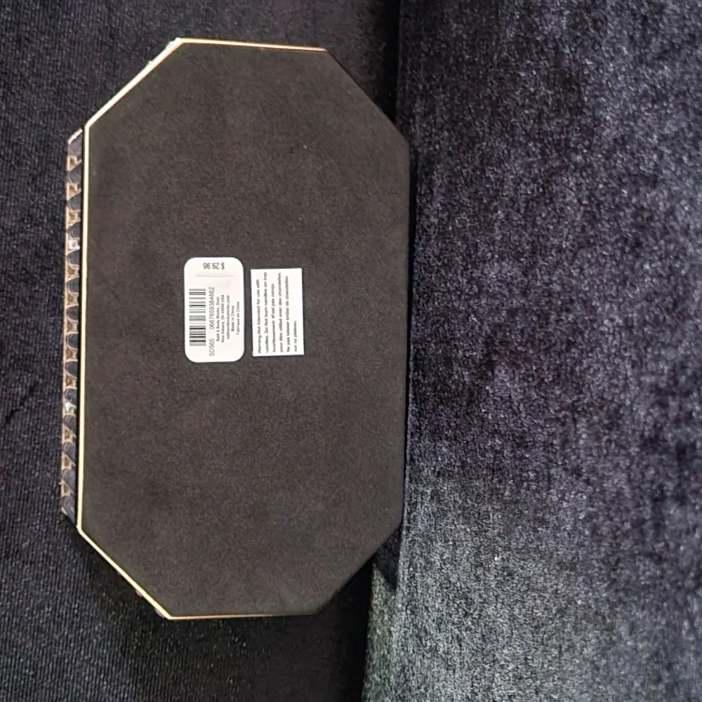 Bath & Body Works Iridescent Tray With Gold Trim